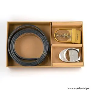 Coach Men’s Reversible Leather Belt with Buckle Gift Set CH-10003