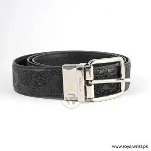 Coach Men’s Reversible Leather Belt with Buckle Gift Set CH-10005 - Image 4