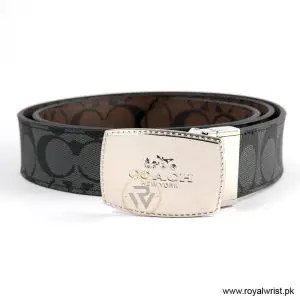 Coach Men’s Reversible Leather Belt with Buckle Gift Set CH-10009 - Image 3