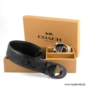 Alternative view of Coach Men’s Reversible Leather Belt with Buckle Gift Set CH-10012
