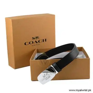 Coach Women’s Reversible Leather Belt with Buckle Gift Set CH-10030