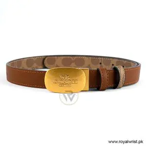 Alternative view of Coach Women’s Reversible Leather Belt with Buckle Gift Set CH-10032