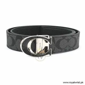 Alternative view of Coach Men’s Reversible Leather Belt with Buckle Gift Set CH-10033