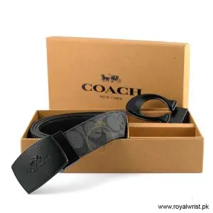 Alternative view of Coach Men’s Reversible Leather Belt with Buckle Gift Set CH-10036