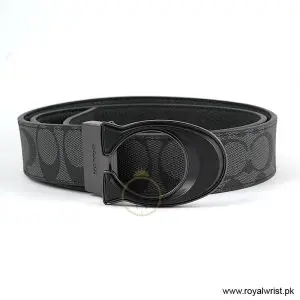 Coach Men’s Reversible Leather Belt with Buckle Gift Set CH-10036 - Image 4