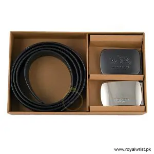 Coach Men’s Reversible Leather Belt with Buckle Gift Set CH-10039