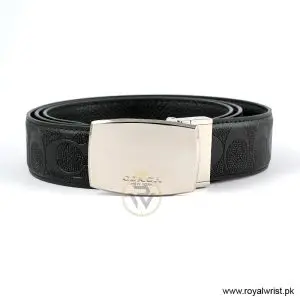 Coach Men’s Reversible Leather Belt with Buckle Gift Set CH-10041 - Image 3