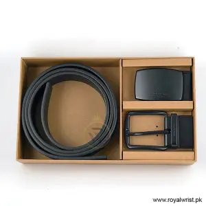 Coach Men’s Reversible Leather Belt with Buckle Gift Set CH-10044