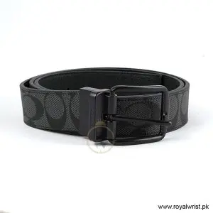 Coach Men’s Reversible Leather Belt with Buckle Gift Set CH-10044 - Image 3