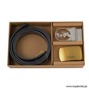 Coach Men’s Reversible Leather Belt with Buckle Gift Set CH-10045