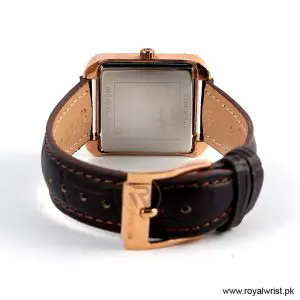 Michael Kors Women’s Quartz Brown Leather Strap White Dial 32mm Watch MK2610/2 (Like New) - Image 4