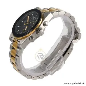 Alternative view of TISSOT Men’s Quartz Swiss Made Two-tone Stainless Steel Black Dial 40mm Watch T149.417.22.051.00 (Like New)