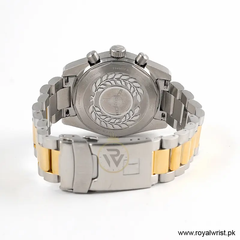 TISSOT Men’s Quartz Swiss Made Two-tone Stainless Steel Black Dial 40mm Watch T149.417.22.051.00 (Like New) - Image 4