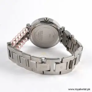 Guess Women’s Quartz Two Tone Stainless Steel Silver Dial 30mm Bracelet Watch GW0531L1 (Like New) - Image 4