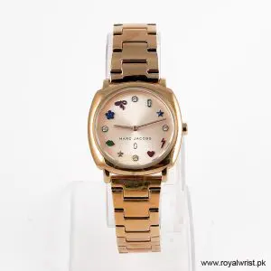 Marc by Marc Jacobs Women’s Quartz Rose Gold Stainless Steel Rose Gold Dial 34mm Watch MJ3550 (Like New)