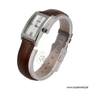 Alternative view of Hugo Boss Women’s Quartz Brown Leather Strap Mother Of Pearl Dial 21mm Watch 1502178/2 (Like New)