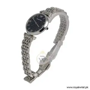 Alternative view of Emporio Armani Women’s Analog Stainless Steel Dark Blue Dial 32mm Watch AR11091 (Like New)
