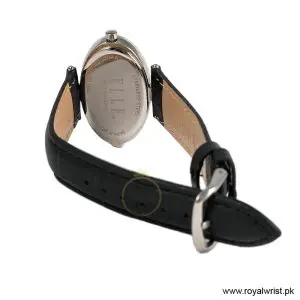 Elle Women’s Quartz Black Leather Strap Black Dial 40mm Watch EL20024S04C/2 (Like New) - Image 4