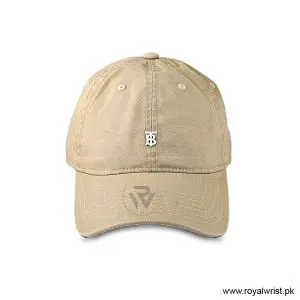 Alternative view of Burberry Unisex TB Monogram Embroidered Cotton Baseball Cap Beige B18242