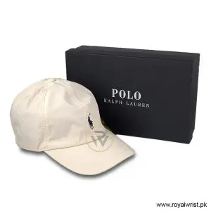 Polo Ralph Lauren Men's Classic Signature Pony Embroidered Baseball Cap Off-White 98203/27
