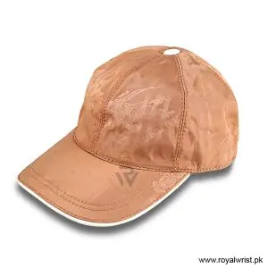 Burberry Jacquard Equestrian Knight Nylon Baseball Cap Tan / Brown B18264 - Image 3