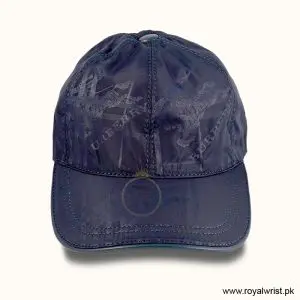 Alternative view of Burberry Jacquard Equestrian Knight Nylon Baseball Cap Navy Blue B18266