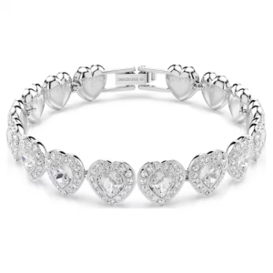 Swarovski Ariana Grande x Swarovski Heart Crystal Bracelet White Rhodium-Plated 5720860