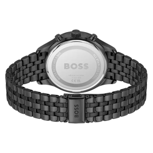 Alternative view of BOSS Men’s Avery Quartz Chronograph Black Dial Black Stainless Steel 42mm Watch 1514256