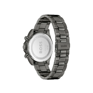 BOSS Men’s Hero 2.0 Quartz Chronograph Grey Dial Dark Grey Stainless Steel 43mm Watch 1514299 - Image 3
