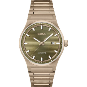 BOSS Men’s Candor Automatic Green Dial Bronze Stainless Steel 41mm Watch 1514184
