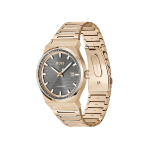Alternative view of BOSS Men’s Candor Automatic Black Dial Rose Gold Stainless Steel 41mm Watch 1514185