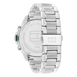 Alternative view of Tommy Hilfiger Men’s Quartz Silver Stainless Steel Green Dial 46mm Watch 1710651