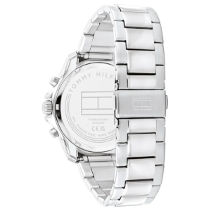 Tommy Hilfiger Men’s Quartz Silver Stainless Steel Blue Dial 43mm Watch 1792094 - Image 3