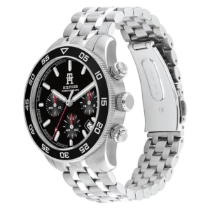 Alternative view of Tommy Hilfiger Men’s Quartz Silver Stainless Steel Black Dial 41mm Watch 1792156