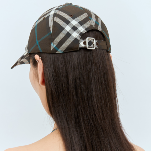 Burberry Women's Check Baseball Cap Multicolor 8094790 - Image 9