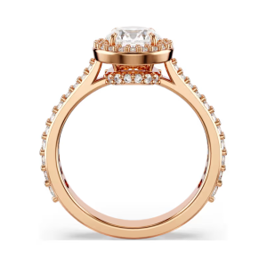 Swarovski Una Angelic Crystal Cocktail Ring White & Rose Gold-Tone Plated 5639404 - Image 3
