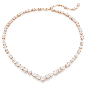 Swarovski Mesmera Necklace Mixed Cuts White 18K Rose Gold Finish 5728001