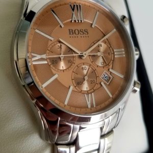 Hugo Boss 1513199 Men's Champagne Dial Bracelet Chronograph Watch