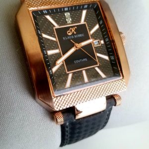 Klaus Kobec Watch – C41 Men's Diamond Studded