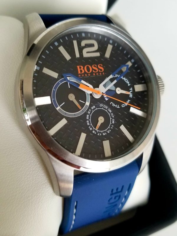 Hugo Boss Orange Men's Analogue Quartz Watch with Silicone Strap 1513250
