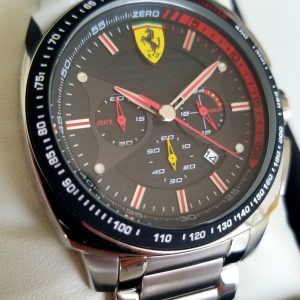 Scuderia Ferrari Aero Evo Mens Stainless Steel Watch 0830192