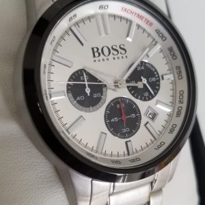 Hugo Boss Racing Silver Dial Men's Watch 1513185