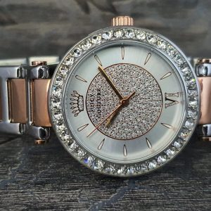 Juicy Couture Women's Analogue Quartz Watch with Stainless Steel Strap 1901230