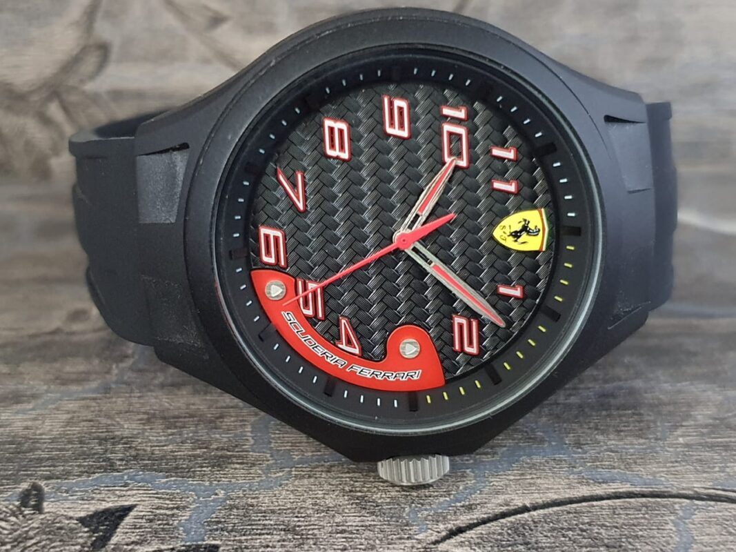Scuderia Ferrari Analog Black Dial Men's Watch - 0830288 - Royalwrist.pk