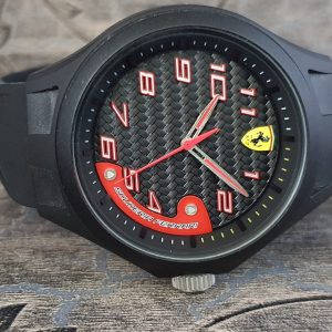 Scuderia Ferrari Analog Black Dial Men's Watch - 0830288