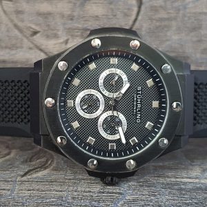 Stuhrling Original Men's Gp12565 Sport Quartz Multi-Function  Watch