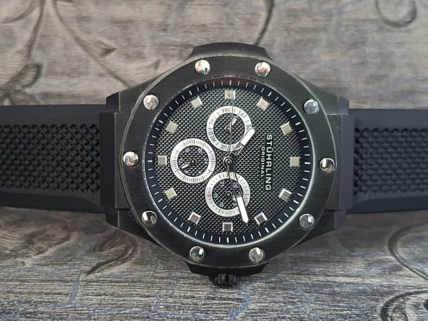 Stuhrling Original Men's Gp12565 Sport Quartz Multi-Function  Watch