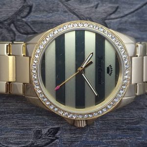 Juicy Couture Women's 1901289 Laguna Analog Display Quartz Gold Watch