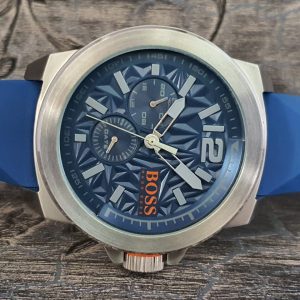 Hugo Boss Men's Multi dial Quartz Watch with Rubber Strap 1513348