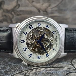 Stuhrling Original Skeleton Automatic Watch Water-resistant 50m Stainless CALST90089